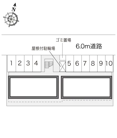 ★手数料０円★福山市引野町北　月極駐車場（LP）